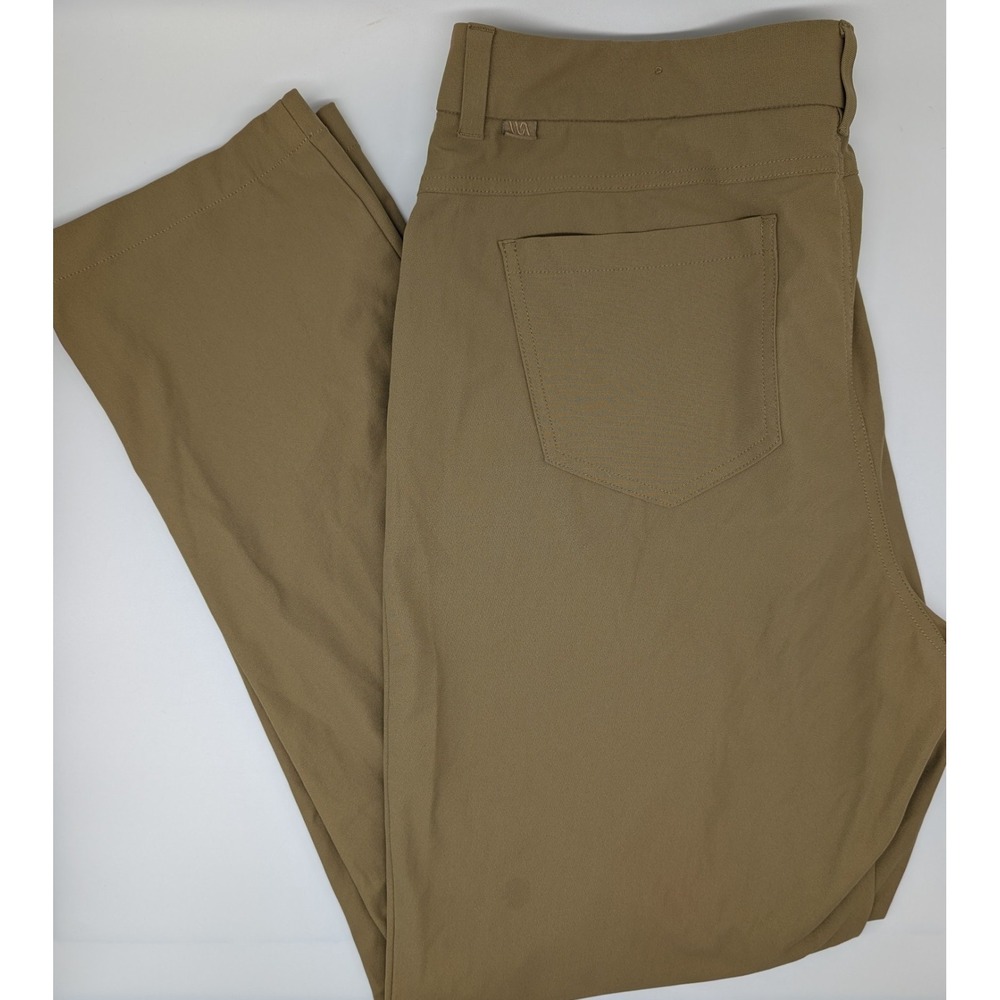 VRST Men's 36/32 Pants (34x30) Stretch Beige‎ 5 Pocket Athletic Chino Pant